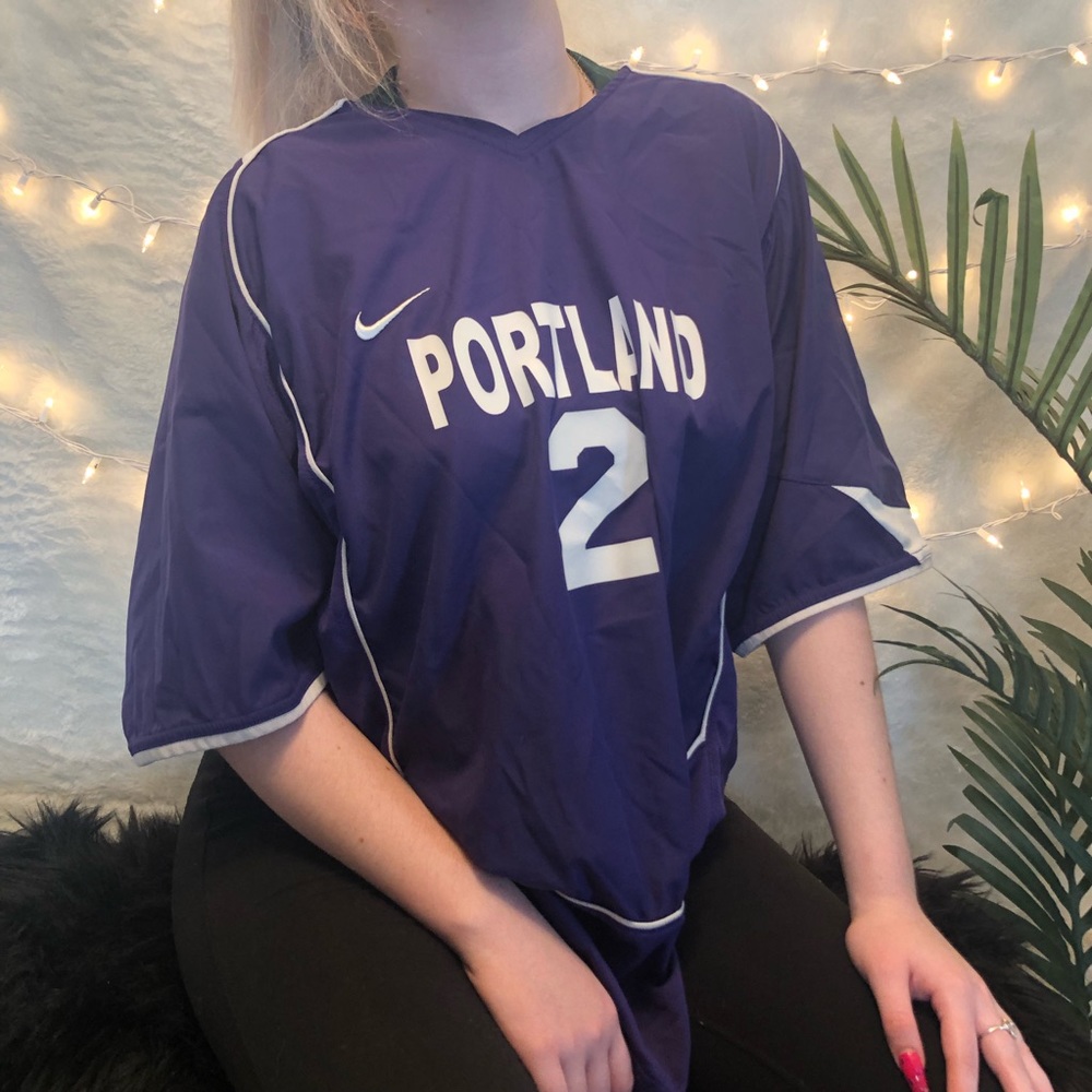 purple portland jersey from NIKE